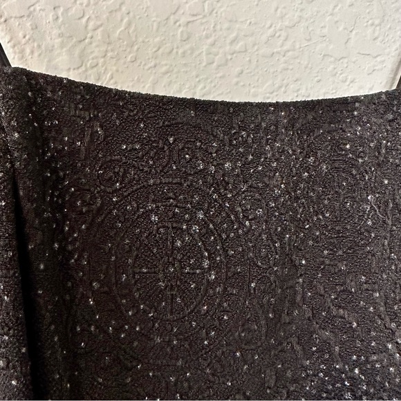 Alex Evenings Black Sparkle Maxi Dress - Picture 12 of 14